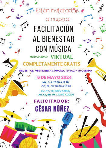 Invitación Facilitación César Nuñez